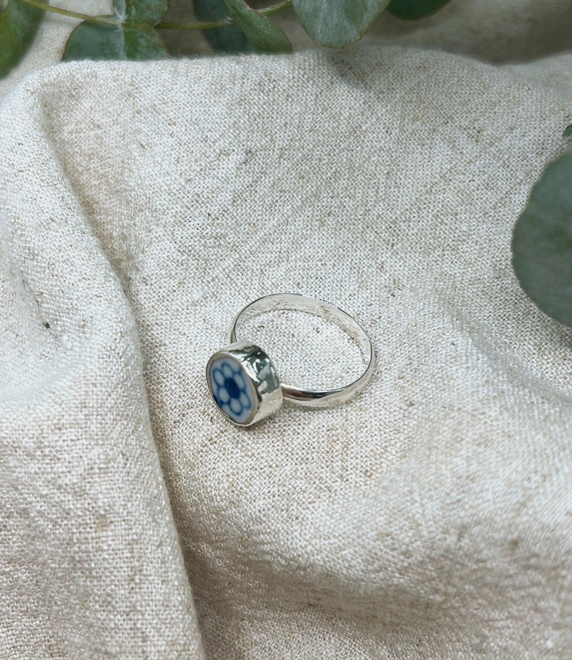 ceramic preservation series: seabloom ring ~ size S