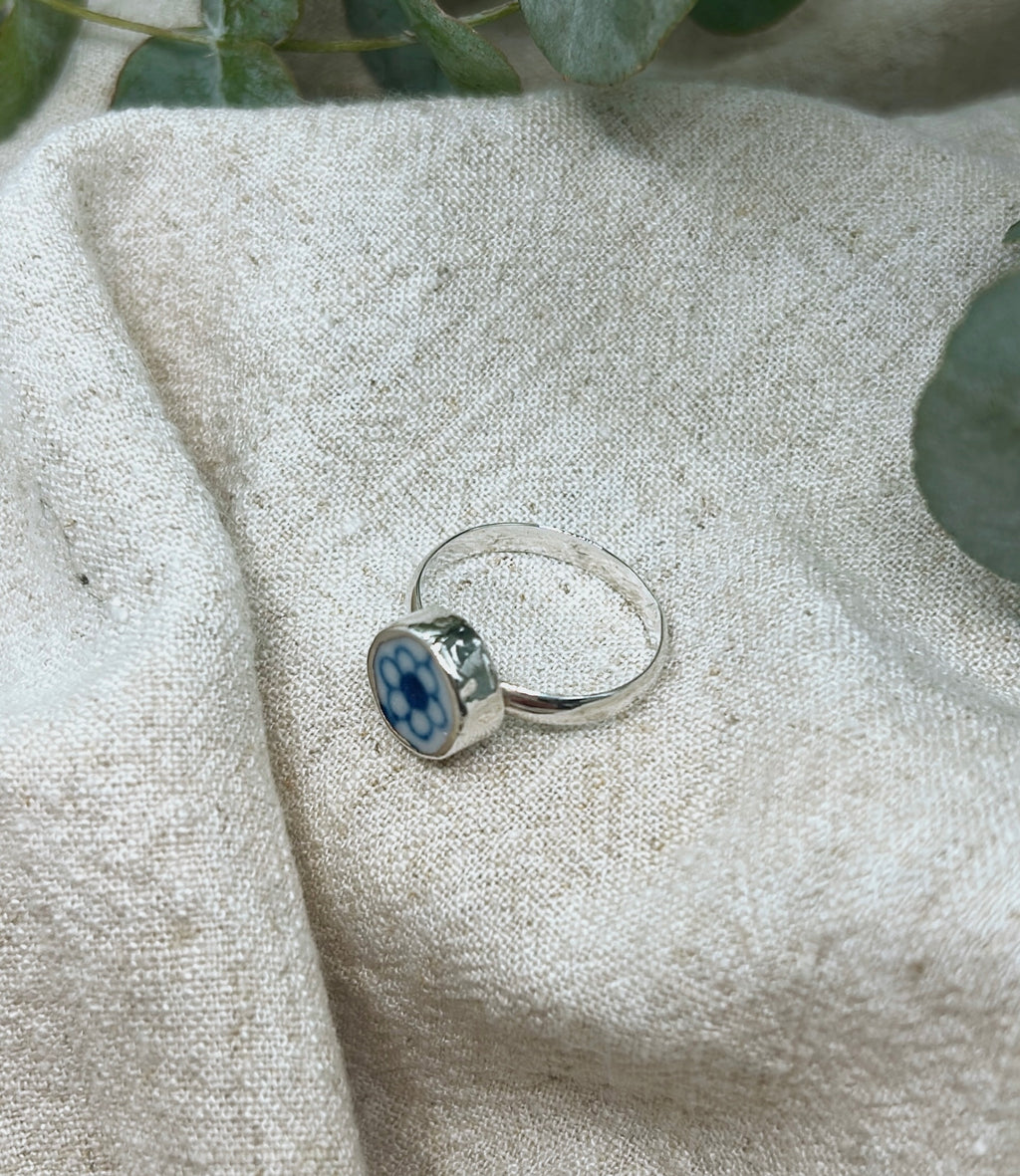 ceramic preservation series: seabloom ring ~ size S
