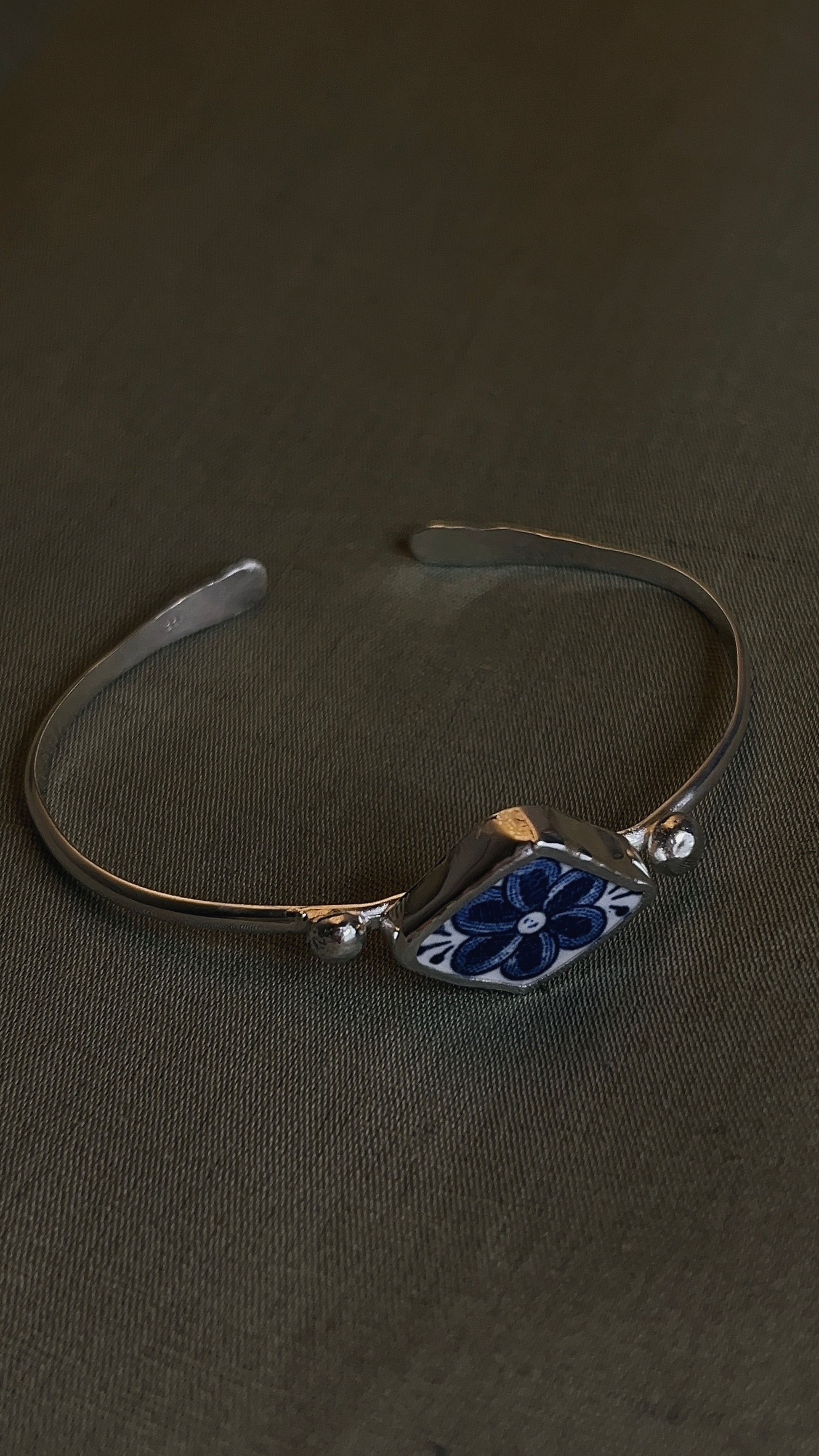 bloom pottery cuff bracelet