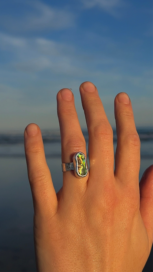 aurora ring (size P)