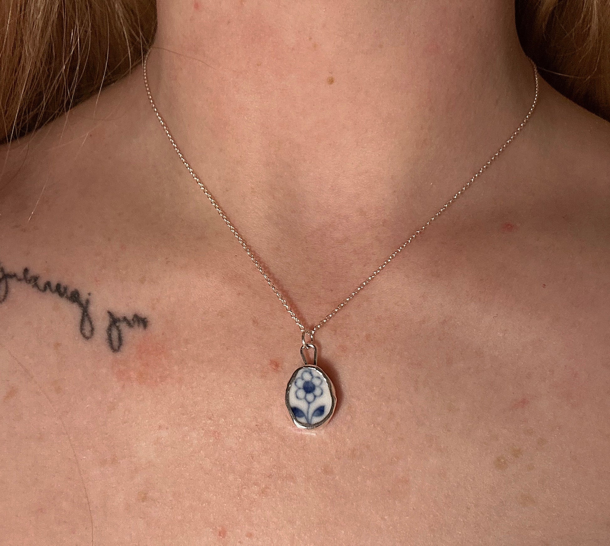 ceramic preservation series: spring pendant necklace