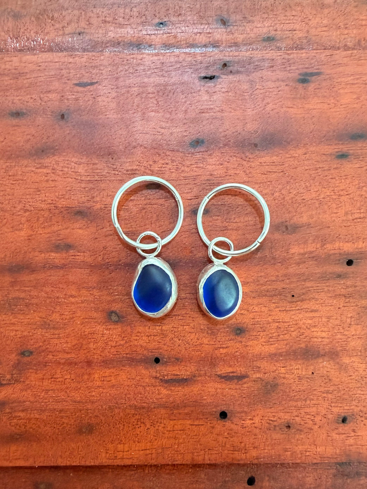 cobalt blue hoops