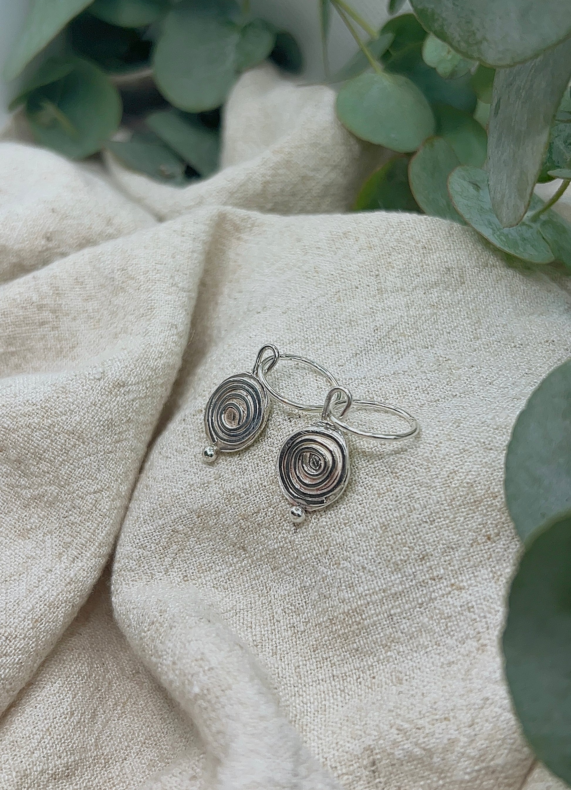 swirls of nature hoops