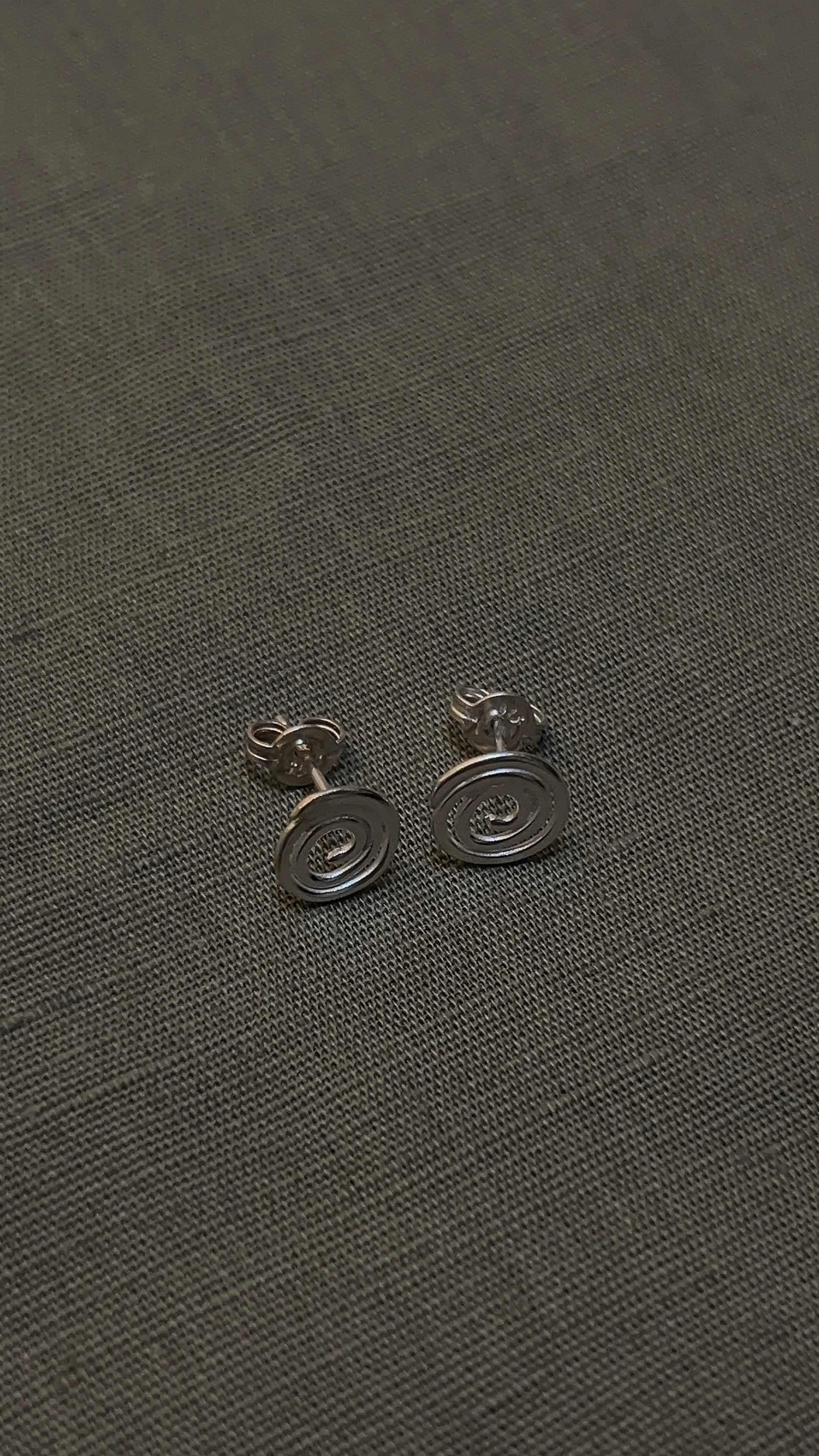 swirls of nature studs