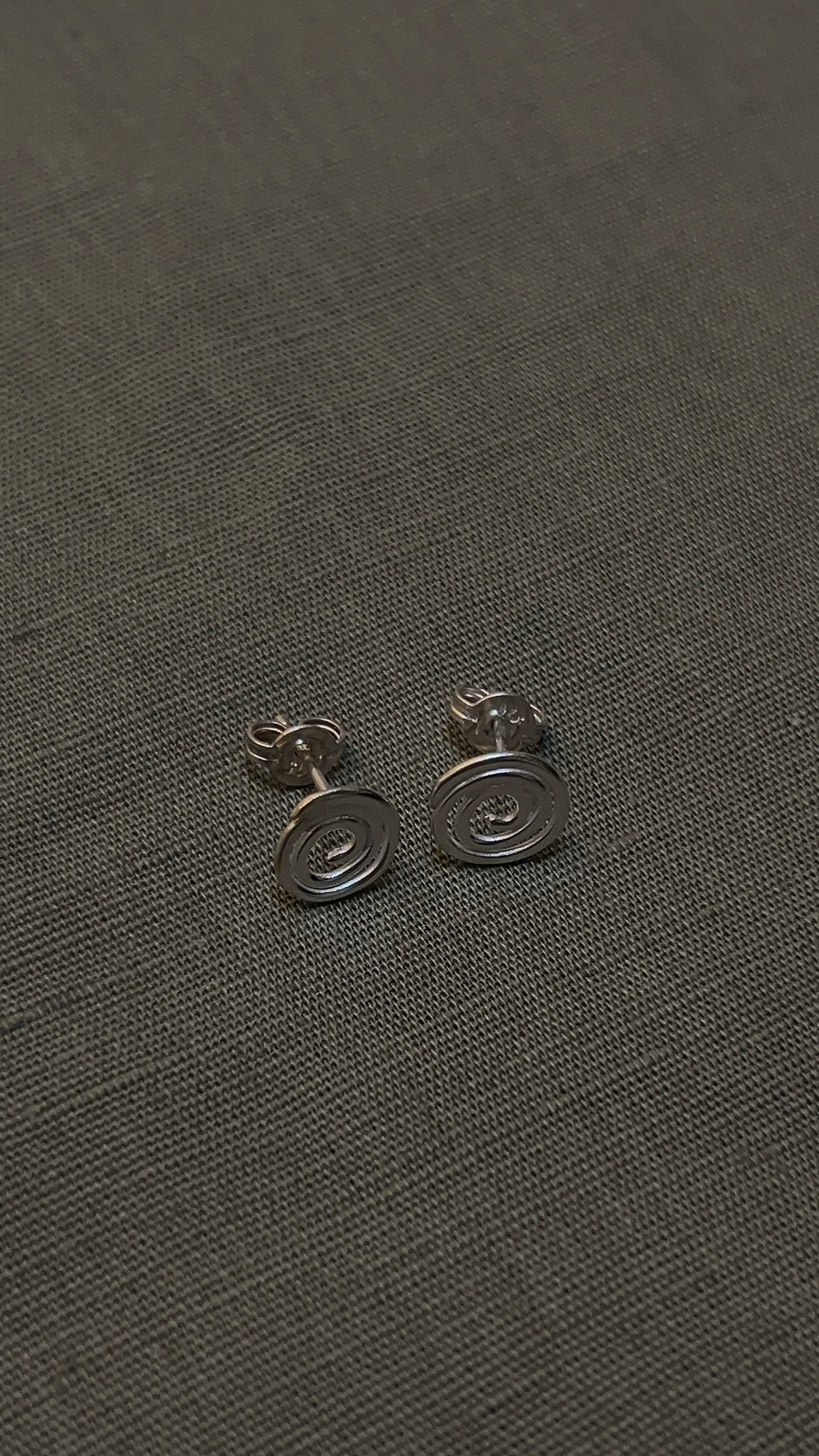 swirls of nature studs