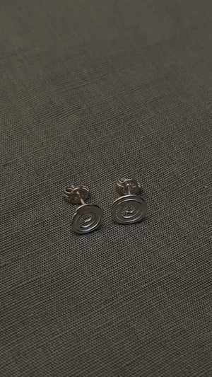swirls of nature studs
