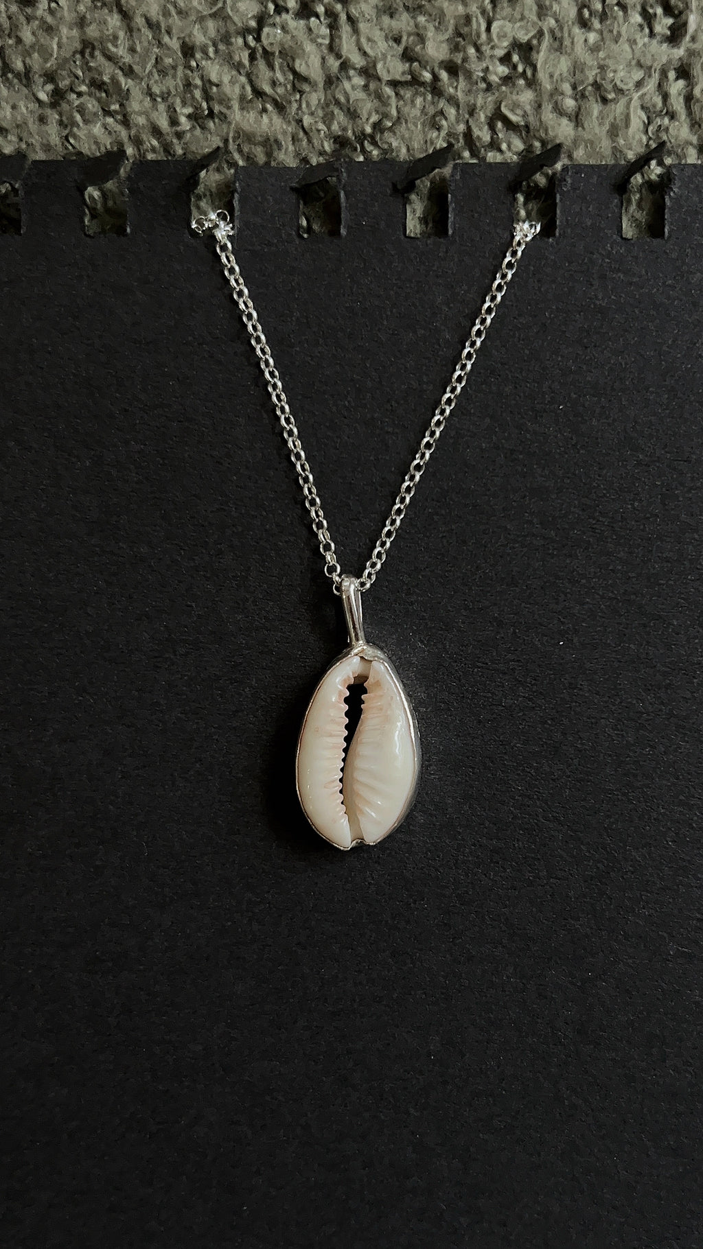 cowrie pendant necklace