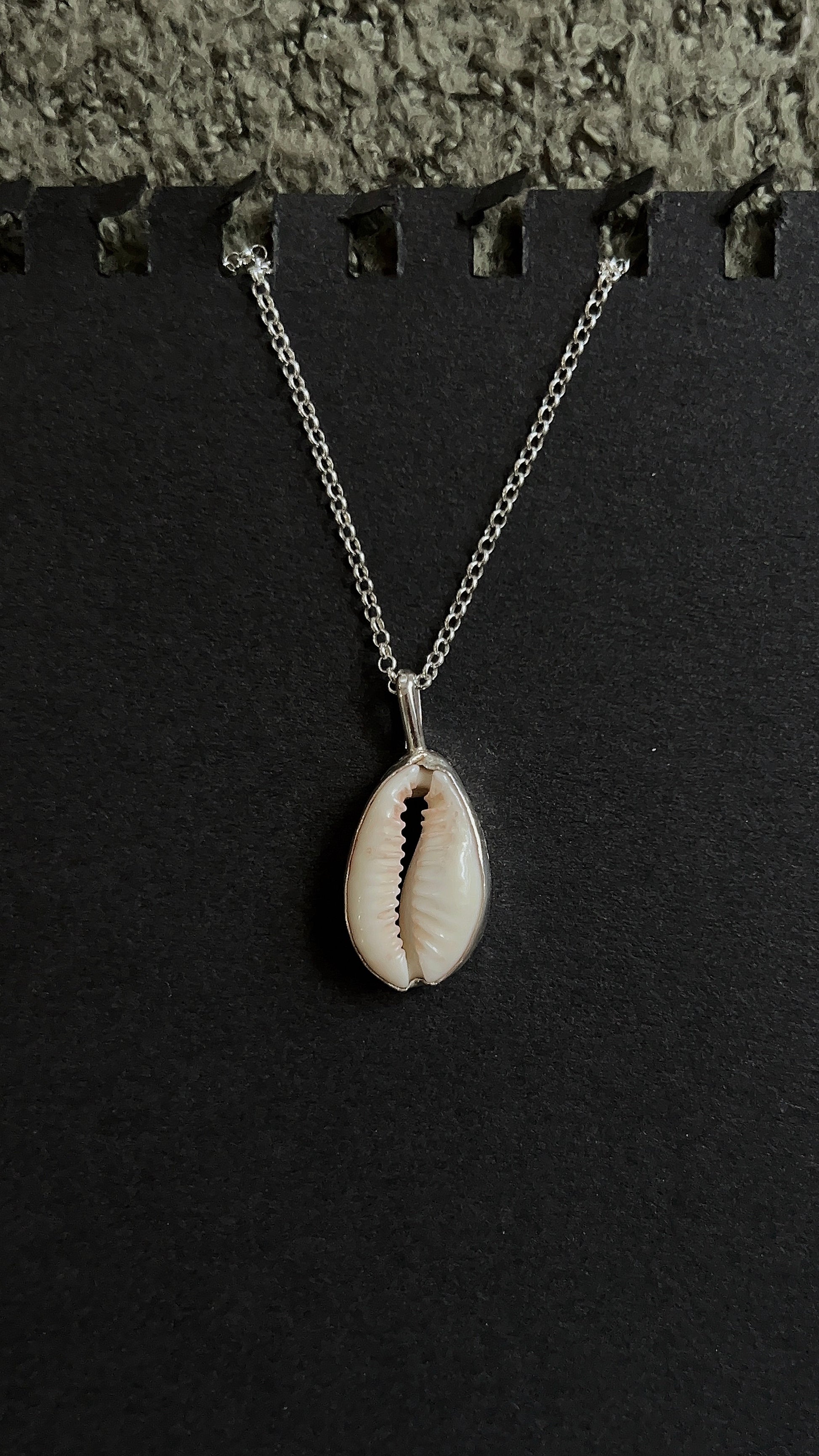 cowrie pendant necklace