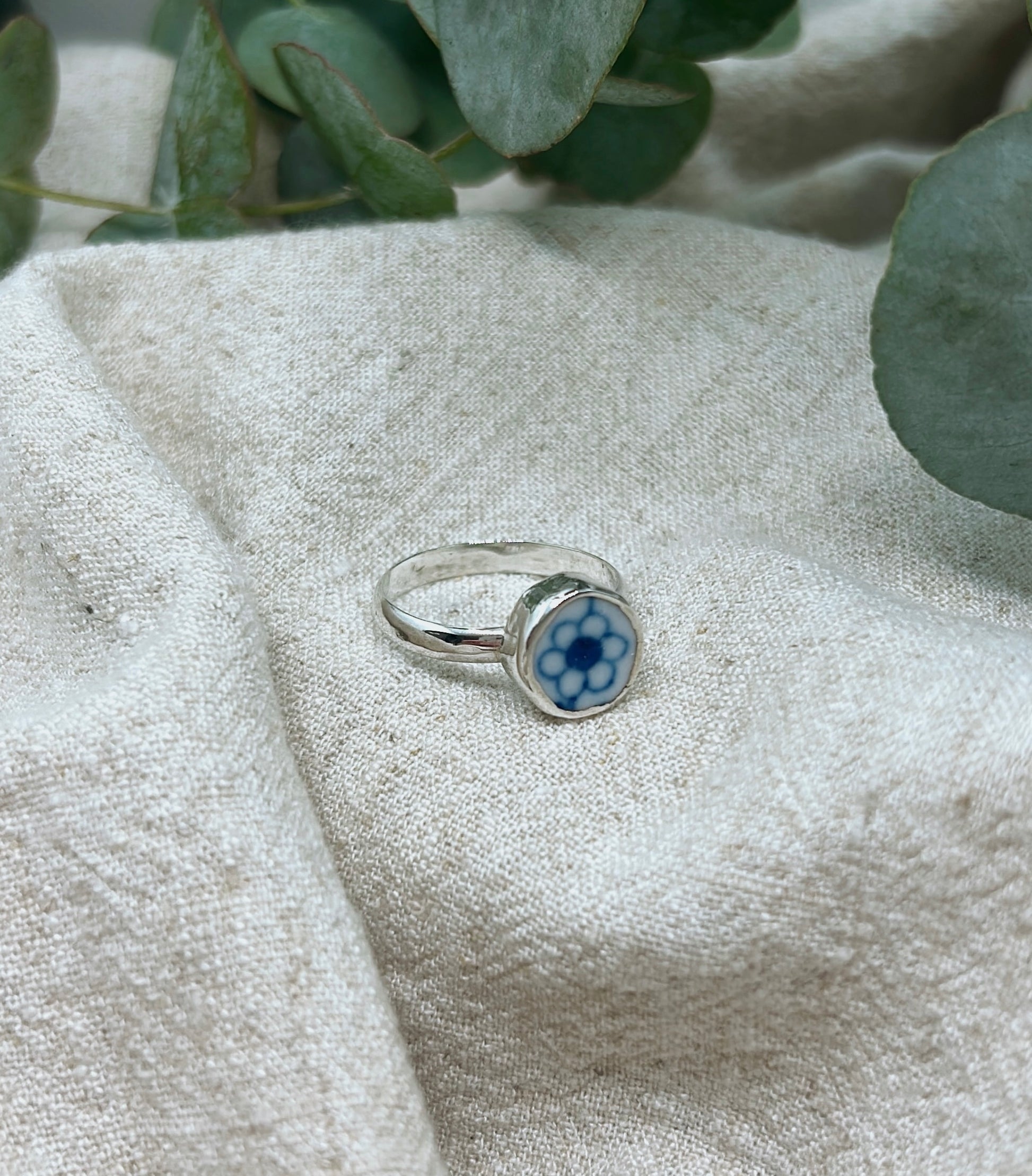 ceramic preservation series: seabloom ring ~ size S