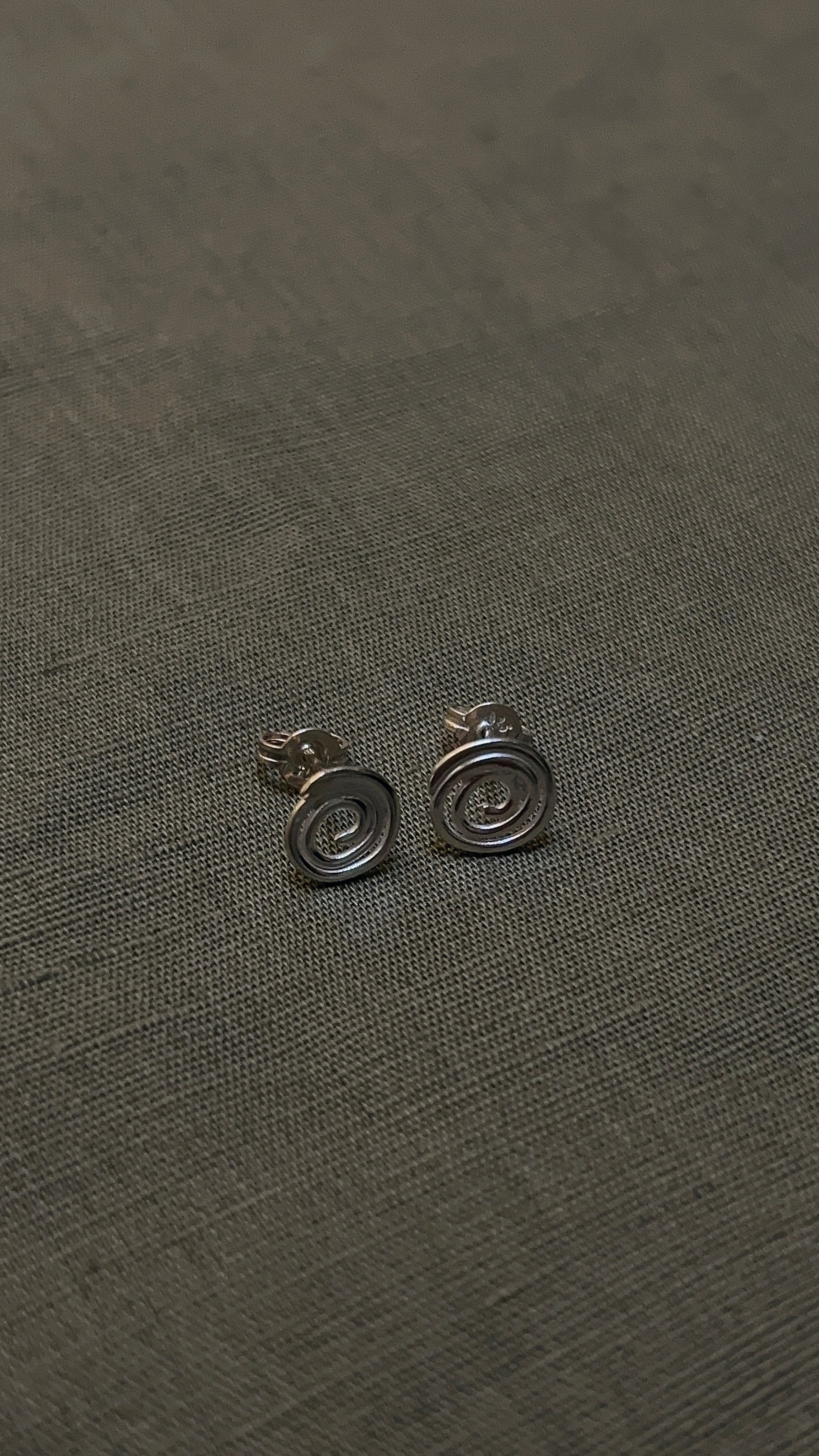 swirls of nature studs
