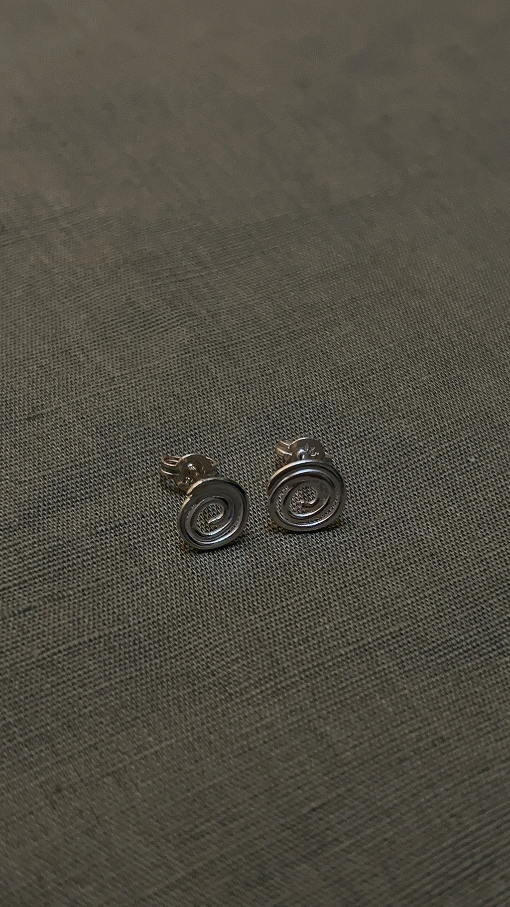 swirls of nature studs