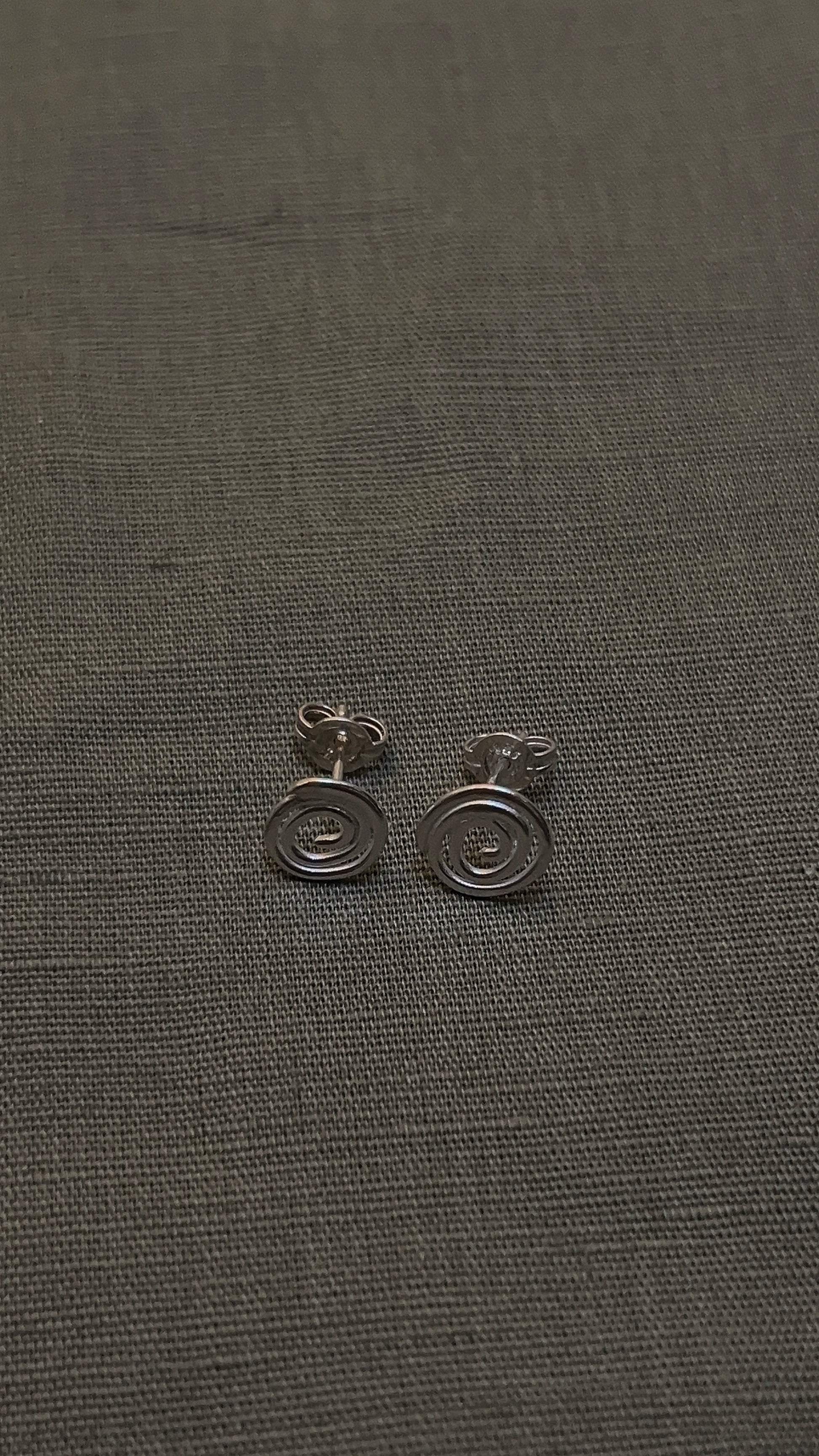 swirls of nature studs