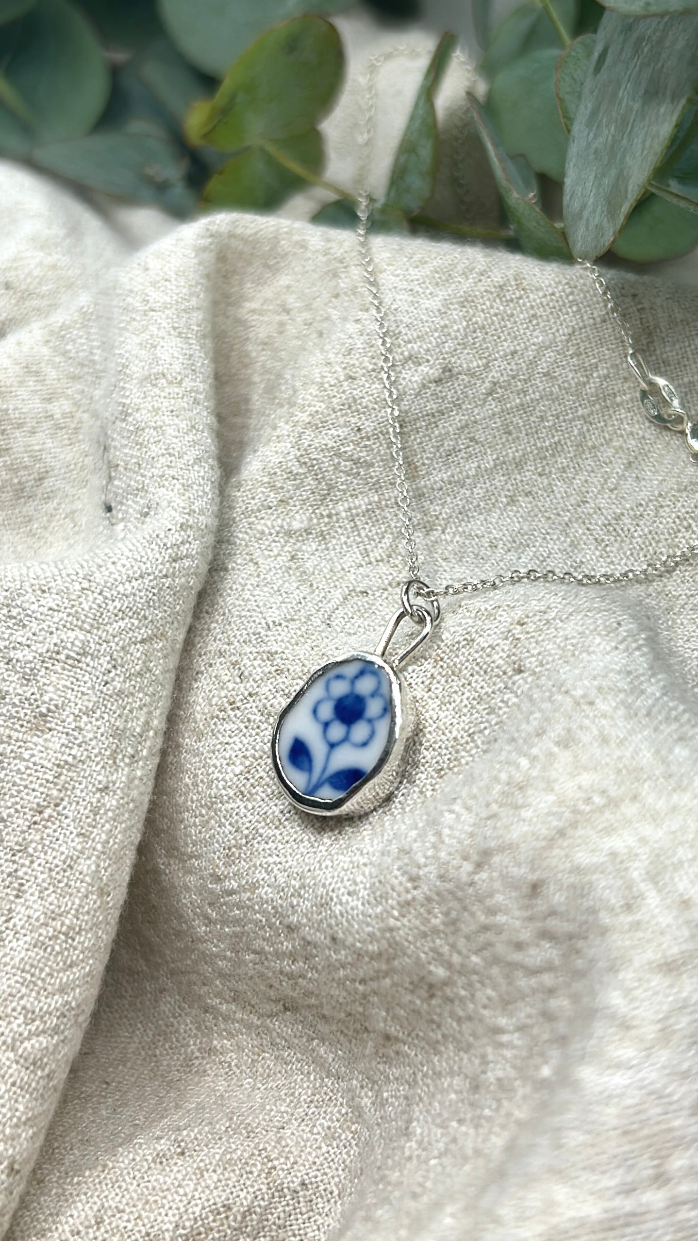 ceramic preservation series: spring pendant necklace