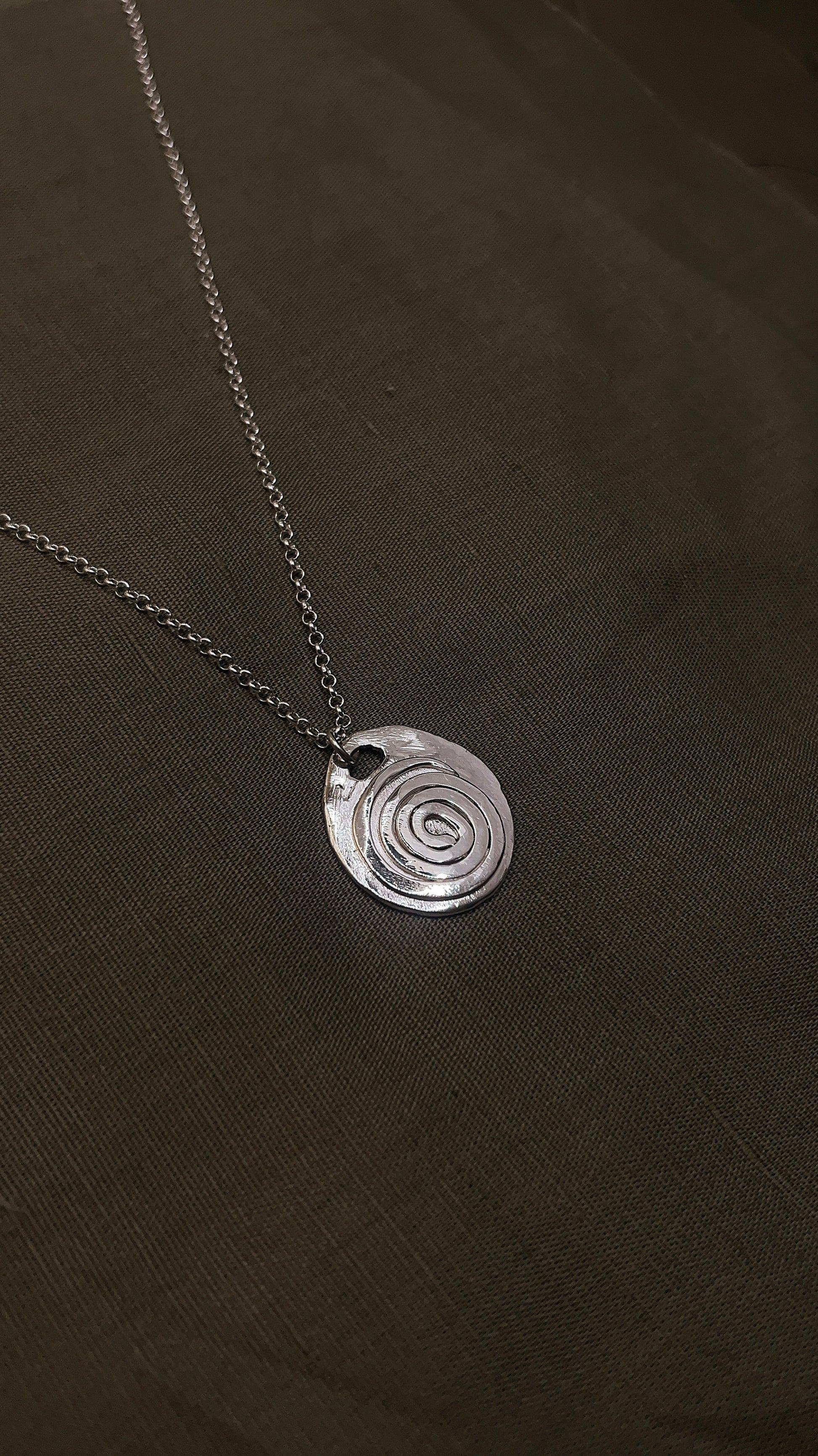 nature's swirl necklace