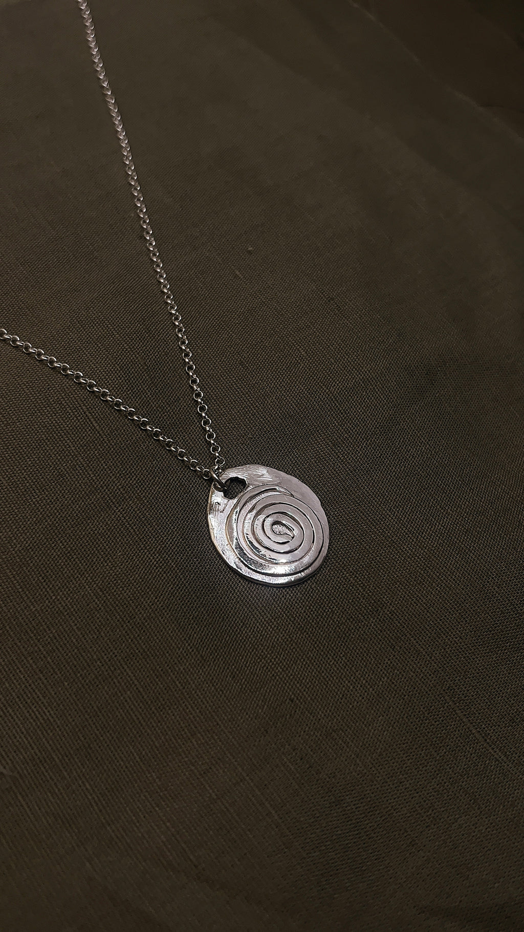 nature's swirl necklace