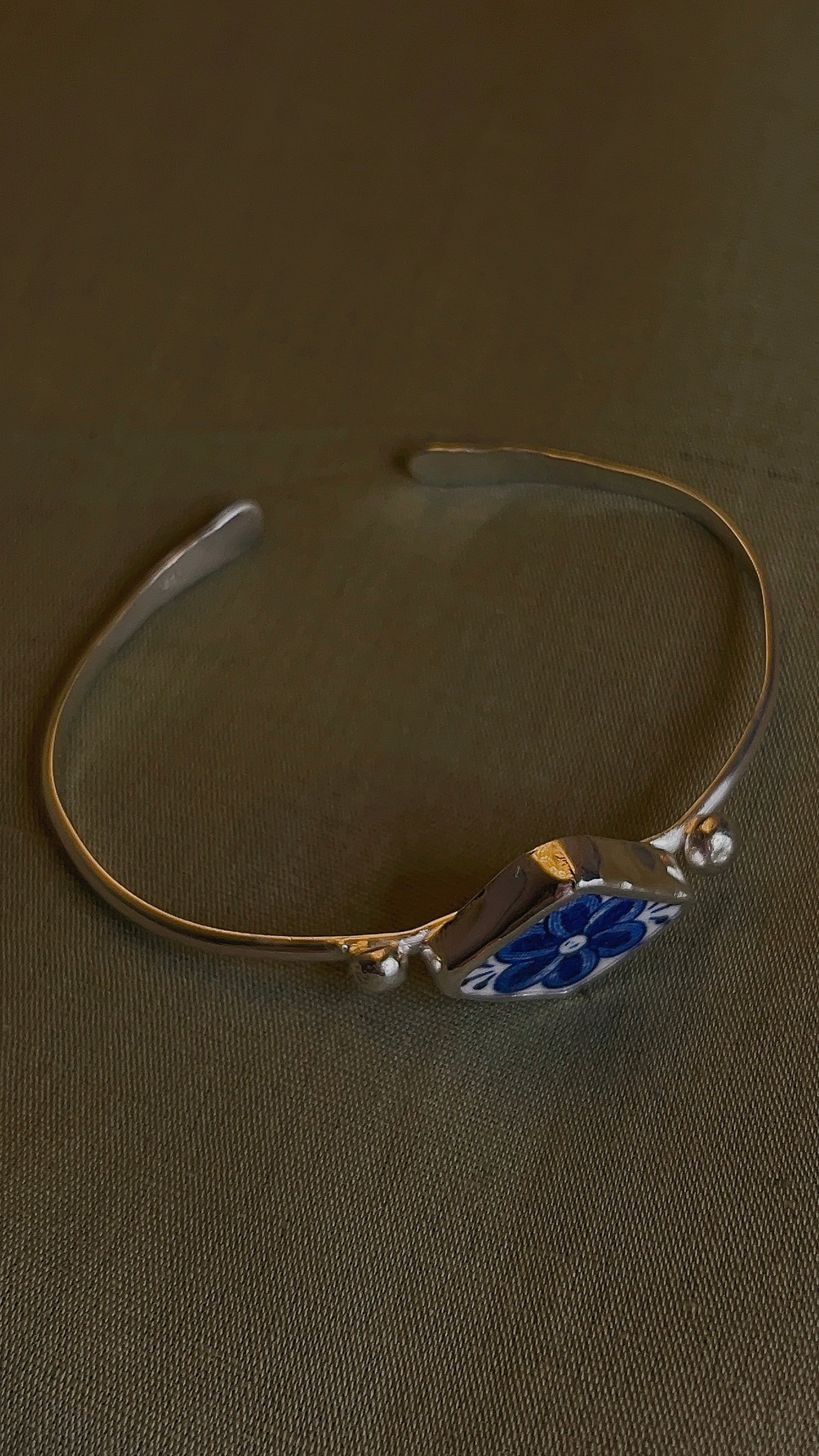 bloom pottery cuff bracelet