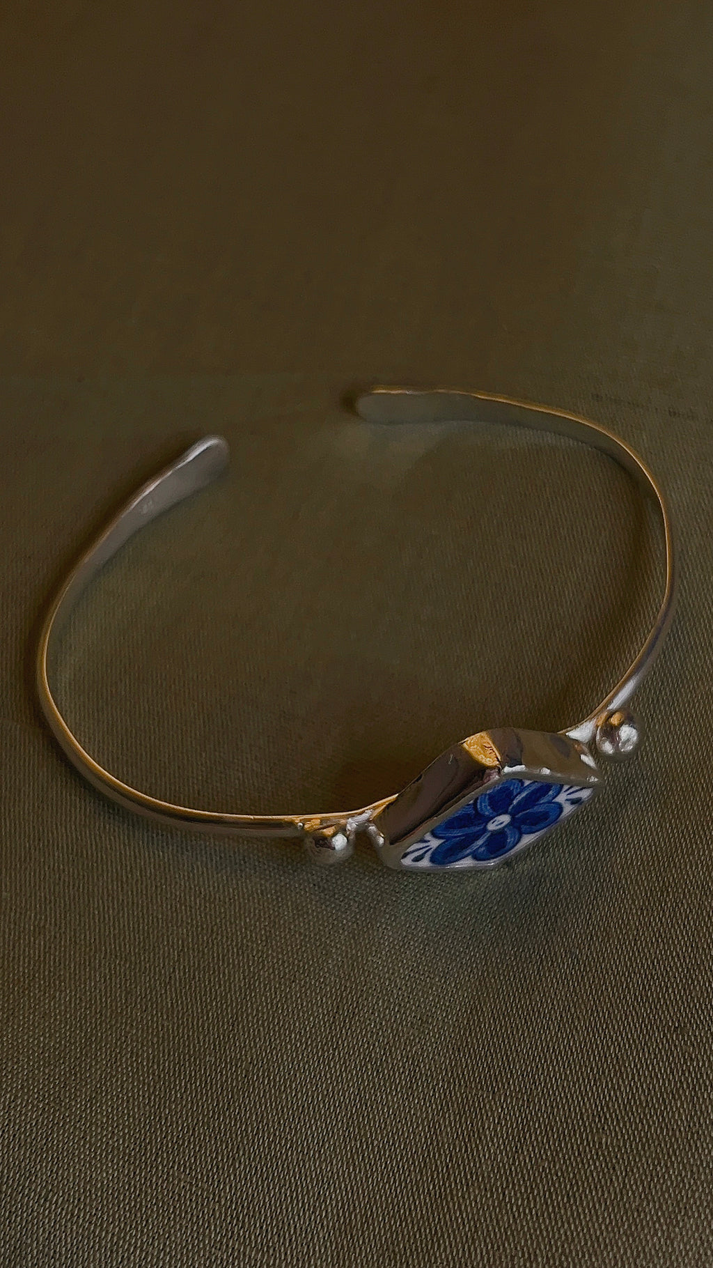 bloom pottery cuff bracelet