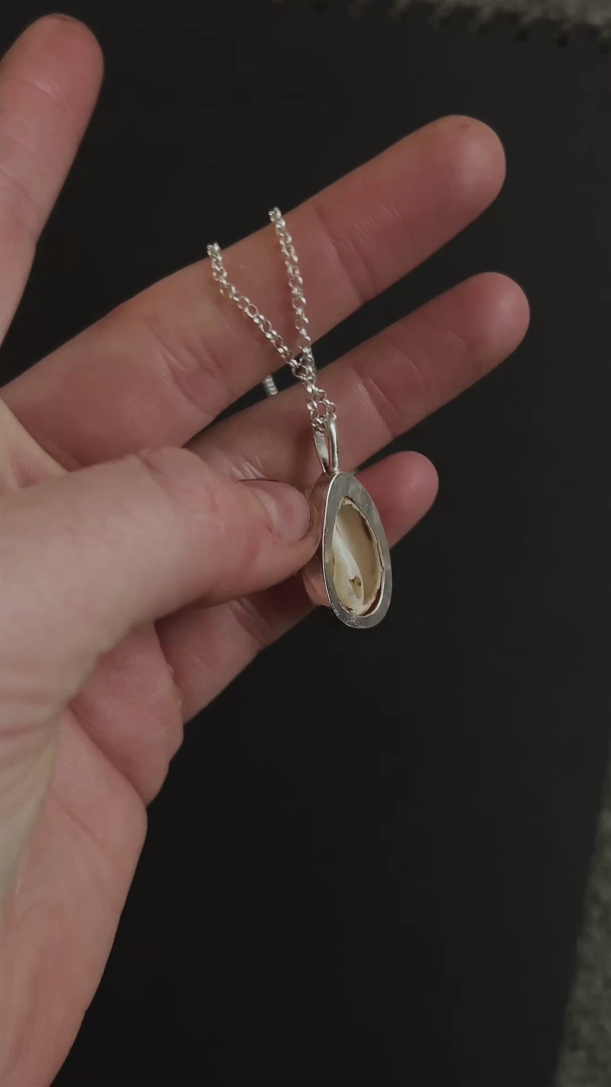 cowrie pendant necklace