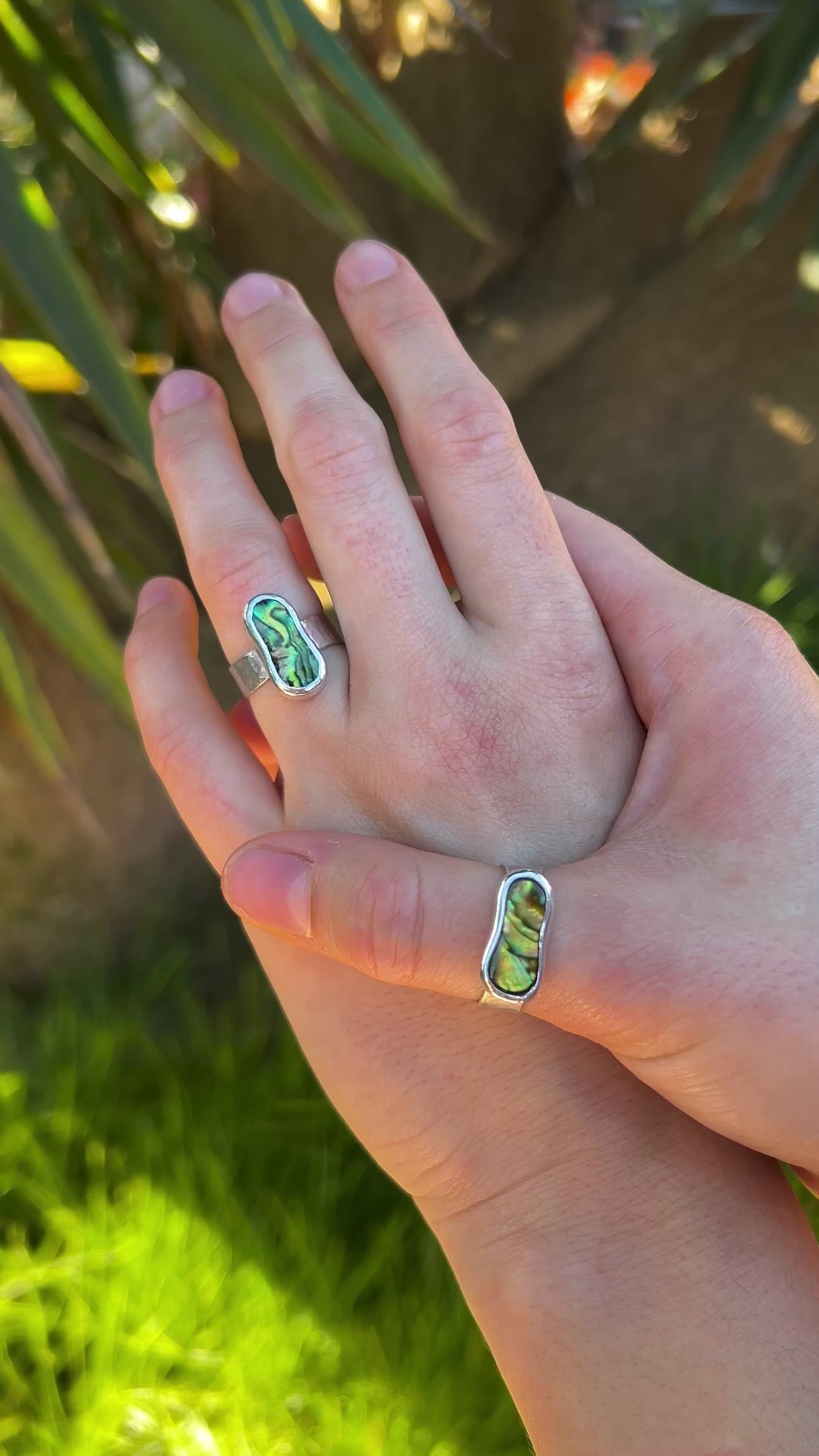 aurora ring (size P)